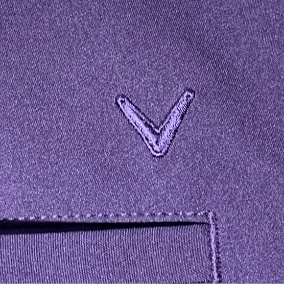 Callaway Deep Purple Golf Shorts 36 Performance Stretch Excellent Condition - Picture 5 of 7